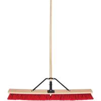 Balai-brosse &agrave; manche renforc&eacute;, 36", Moyen, Soies PVC Nia-Chem Ltd.