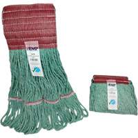 T&ecirc;te de vadrouille &agrave; bande large, Antimicrobien/Finition de plancher/Sp&eacute;cialis&eacute;, Coton/Rayonne/Synth&eacute;tique, Style Boucle Nia-Chem Ltd.