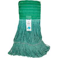 T&ecirc;te de vadrouille &agrave; bande large, Antimicrobien/Finition de plancher/Sp&eacute;cialis&eacute;, Coton/Rayonne/Synth&eacute;tique, Style Boucle Nia-Chem Ltd.