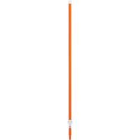 Handle, Broom/Brush/Dust Mop/Pad Holder/Scraper/Squeegee/Wet Mop, Orange, Telescopic, 62" - 109-2/5" L Nia-Chem Ltd.