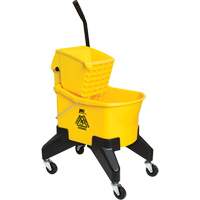 Grizzly Mop Wringer & Bucket, Down Press, 8 US Gal. (32 Quart), Yellow Nia-Chem Ltd.