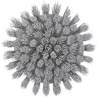 Brosse ronde HyDrive pour perceuse, Soies Tr&egrave;s ferme, Longueur de 3-1/10", Blanc Nia-Chem Ltd.
