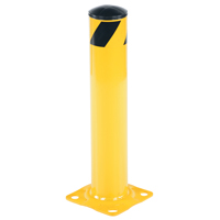 Butoir de s&eacute;curit&eacute;, Acier, 24" h x 4,5" la, Jaune Nia-Chem Ltd.