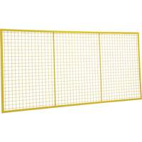 Wire Mesh Partition Components - Panels, 4' H x 8' W Nia-Chem Ltd.