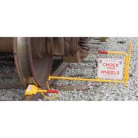 Single Rail Chock With Flag Rail Combo KH984 | Nia-Chem Ltd.