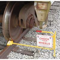 Flag Rail Chock KH985 | Nia-Chem Ltd.