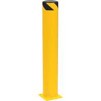 Safety Pipe Bollard, Steel, 42" H x 6-5/8" W, Yellow Nia-Chem Ltd.