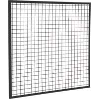 Wire Mesh Partition Panel, 4' H x 4' W Nia-Chem Ltd.
