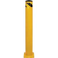 Safety Bollard, Steel, 42" H x 5-1/2" W, Yellow Nia-Chem Ltd.