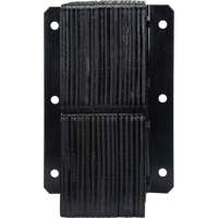 Laminated Dock Bumpers, Vertical, Rubber, 11" W x 6" D x 20" H Nia-Chem Ltd.