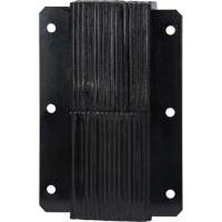 Laminated Dock Bumpers, Vertical, Rubber, 11" W x 6" D x 20" H Nia-Chem Ltd.