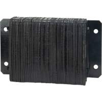 Laminated Dock Bumpers, Horizontal, Rubber, 18" W x 4" D x 12" H Nia-Chem Ltd.