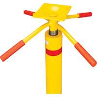 50,000 lbs. Static Capacity Trailer Jack, 2.5 tons Lift Capacity Nia-Chem Ltd.