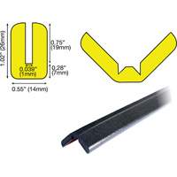 W Profile 1M Edge Protection Bumper Guard, 3.25' Long Nia-Chem Ltd.