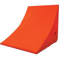 Cale-roue pour &eacute;quipement lourd de 70 tonnes, Ur&eacute;thane, Orange Nia-Chem Ltd.