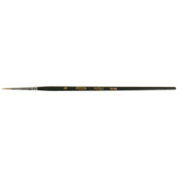 Artist Paint Brush, 1/16" Brush Width, Red Sable, Wood Handle Nia-Chem Ltd.