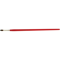 Round Marking Paint Brush, 7/32" Brush Width, Camel Hair, Wood Handle Nia-Chem Ltd.