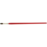 Round Marking Paint Brush, 1/4" Brush Width, Camel Hair, Wood Handle Nia-Chem Ltd.
