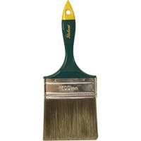 Premier Series Paint Brush, Polyester, Plastic Handle, 4" Width Nia-Chem Ltd.