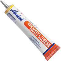 Security Check Paint Marker, 1.7 oz., Tube, Yellow Nia-Chem Ltd.
