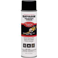 Peinture pour traçage de ligne &agrave; l'envers du syst&egrave;me S1600, Noir, Canette a&eacute;rosol Nia-Chem Ltd.
