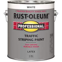 Traffic Striping Paint, White, 3.78 L, Jug Nia-Chem Ltd.
