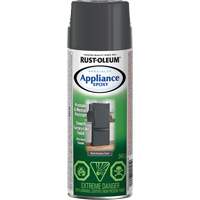 Rev&ecirc;tement &eacute;poxyde sp&eacute;cialis&eacute; pour &eacute;lectrom&eacute;nagers, Canette a&eacute;rosol, Acier inoxydable noir Nia-Chem Ltd.