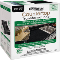Syst&egrave;me de rev&ecirc;tement mouchet&eacute; pour comptoir Countertop Transformations, 2,37 L, Trousse, Tache noire Nia-Chem Ltd.