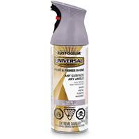Universal&reg; Enamel Paint & Primer In One, Silver Lilac Purple, Satin, Aerosol Can Nia-Chem Ltd.