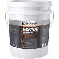 Noxyde Elastomeric Acrylic Coating, 5 gal., Pail, Grey Nia-Chem Ltd.