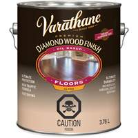 Varathane&reg; Diamond Wood Finish Floors Coating, 3.78 L, Clear, Gloss Nia-Chem Ltd.