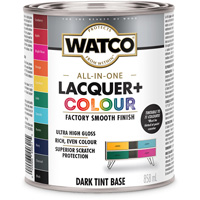 Watco&reg; All In One Lacquer + Colour Dark Tint Base, 946 ml, Dark Tint Base, High-Gloss Nia-Chem Ltd.