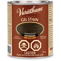 Varathane&reg; Premium Gel Stain, 946 ml, Espresso Nia-Chem Ltd.