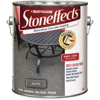 Stoneffects Decorative Concrete Coating, 3.4 L, Solvent-Based, Textured, Grey Nia-Chem Ltd.