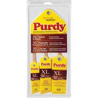 Assortiment de pinceaux XL, Poly/nylon, Manche Bois Nia-Chem Ltd.