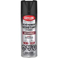 Tough Coat&reg; Advanced Paint with Rust Barrier Technology, Black, Semi-Gloss, 425 g, Aerosol Can Nia-Chem Ltd.