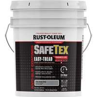 SafeTex&reg; Easy-Tread Acrylic Coating, 4 gal., Water-Based, Flat/Textured, Grey Nia-Chem Ltd.