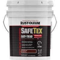 SafeTex&reg; Easy-Tread Acrylic Coating, 4 gal., Water-Based, Flat/Textured, Red Nia-Chem Ltd.