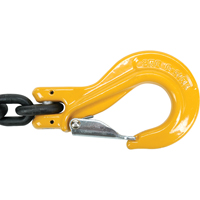 Chain Slings, 80 Chain, Double Legs, Oblong & Grab Hooks, 5/8" x 8' Nia-Chem Ltd.