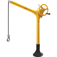 Tall Industrial Lifting Device with Bolt-Down Base, 500 lbs. (0.25 tons) Capacity LS952 | Nia-Chem Ltd.