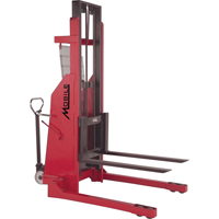 Hydraulic Stacker, Electric Operated, 1500 lbs. Capacity, 96" Max Lift Nia-Chem Ltd.