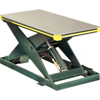 Hydraulic Backsaver Scissor Lift Table, Steel, 24" W x 48" L, 2000 lbs. Capacity Nia-Chem Ltd.