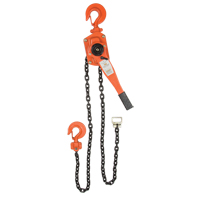 Lever Chain Hoist, 5' Lift, 6000 lbs. (3 tons) Capacity, Alloy Steel Chain Nia-Chem Ltd.