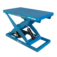Optimus<sup>®</sup> Electric-Hydraulic Scissor Lift Table, Steel, 48" L x 28" W, 3000 lbs. Capacity LV453 | Nia-Chem Ltd.