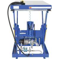 Hydraulic Scissor Lift Table, Steel, 60" L x 30" W, 3000 lbs. Cap. Nia-Chem Ltd.