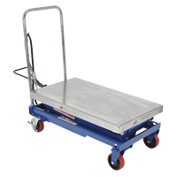 Pneumatic Hydraulic Scissor Lift Table, Steel, 35-1/2" L x 20" W, 800 lbs. Cap. Nia-Chem Ltd.
