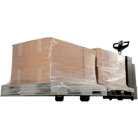 Transpalette &eacute;lectrique motoris&eacute; a/plateforme &agrave; conducteur debout, Capacit&eacute; 4500 lb, 96" lo x 30" la Nia-Chem Ltd.