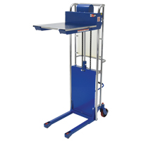 Hefti-Lift Load Stacker, Foot Pump Operated, 880 lbs. Capacity, 59" Max Lift Nia-Chem Ltd.