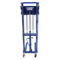 Hefti-Lift Load Stacker, Foot Pump Operated, 1500 lbs. Capacity, 63" Max Lift Nia-Chem Ltd.