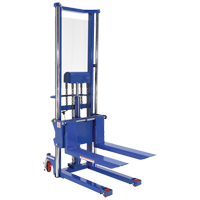Hefti-Lift Load Stacker, Foot Pump Operated, 1500 lbs. Capacity, 63" Max Lift Nia-Chem Ltd.